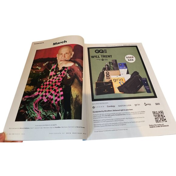 GQ Magazine March 2025 Issue Michael B Jordan Cover March Madness John Malkovich - Picture 6 of 9